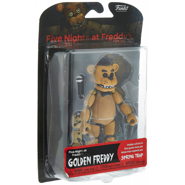 Funko Five Nights at Freddy's POP Figura de acción articulada Golden Freddy, multicolor, 5,5 pulgadas