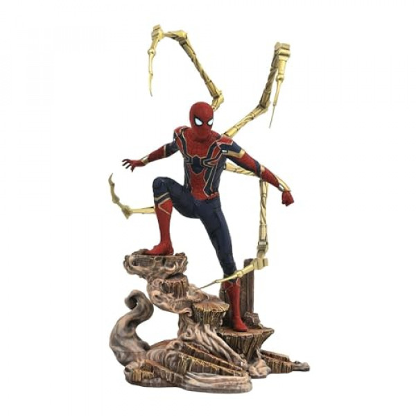 Diamond Select Toys Marvel Gallery: Vengadores Infinity War Película Spiderman PVC Gallery Figura