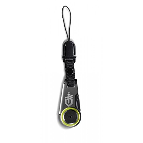Gerber Gear GDC Zip Blade - Cortador de caja de cuchillos compacto de fácil acceso con bloqueo de marco, gris