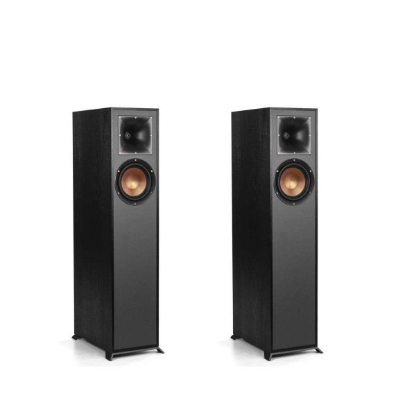 Klipsch Reference R-610F Altavoz de pie, negro, par