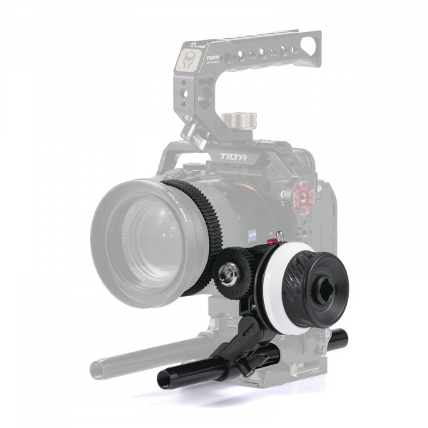 Tilta Tiltaing Pocket Seguir enfoque | Pull Focus en lentes de cine compactos, sin espejo y DSLR | Paradas A/B | Incluye soporte para varilla y varilla de 15 mm | FF-T07