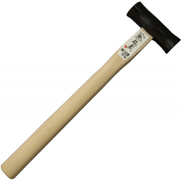 KAKURI Martillo de carpintero japonés GENNO para carpintería 13 oz (375 g), martillo de carpintería con mango de madera para cincel, cepillo, clavo, fabricado en JAPÓN
