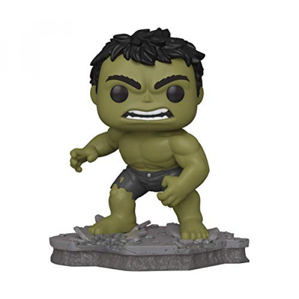 ¡Funko Pop! Deluxe, Marvel: Avengers Assemble Series - Hulk, Exclusivo de Amazon, Figura 2 de 6