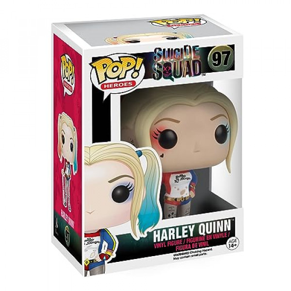 Funko POP Movies: Figura de acción del Escuadrón Suicida, Harley Quinn