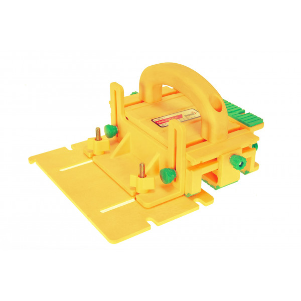 MICROJIG GRR-RIPPER GR-200 Bloque de empuje para sierra de mesa ajustable avanzado, amarillo