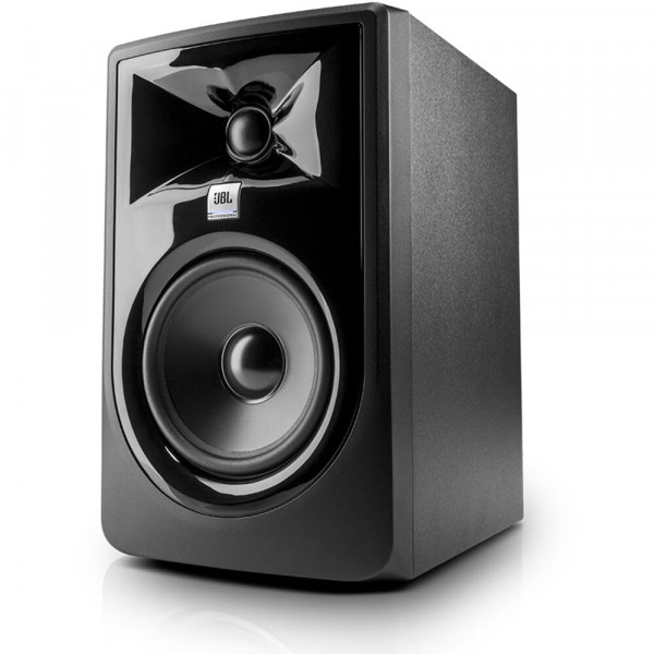 JBL Professional 305P MkII Altavoz de monitor activo con alimentación bidireccional de 5 pulgadas para producción de música de campo cercano, monitor de estudio, computadora de escritorio, audio de alta fidelidad. Se vende individualmente, negro.