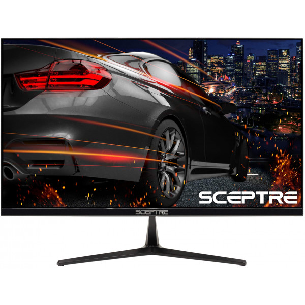 Sceptre E255B-1658A 25 FHD 1080p 165Hz 144Hz 1ms AMD FreeSync monitor LED para juegos 2x HDMI 2.0 1x DisplayPort RTS FPS Altavoces incorporados, Negro máquina, Negro metálico