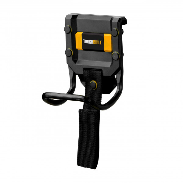 ToughBuilt - Bucle modular para martillo - Soporte/funda/clips de cierre duraderos para martillo en cualquier cinturón o bolsillo, bucle de acero/anillo de metal de alta resistencia, cable de alimentación único MGMT, construcción resistente - (TB-52)
