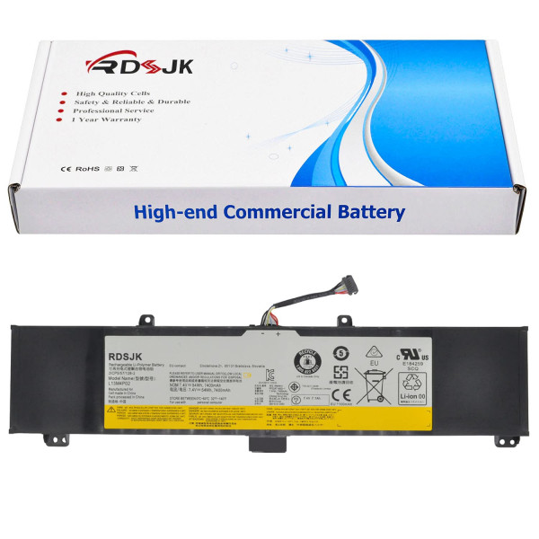 L13M4P02 L13N4P01 Batería para portátil Lenovo Erazer Y50 Y50-70 Y50-80 Y50P Y50P-70 Y70 Y70-70 Y50-70-ISE Y50-70-IFI Y50-70AM-IFI Y50-70AM-ISE Y50-70AS-ISE Serie 121500250 121500251 5B10K10190 7,4V 54Wh