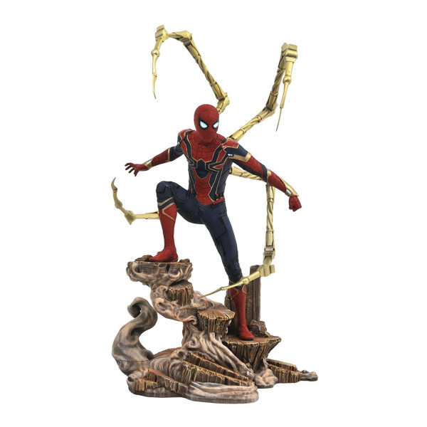 Diamond Select Toys Marvel Gallery: Vengadores Infinity War Película Spiderman PVC Gallery Figura