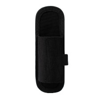 TacNex Compact Tactical Linter Linter Belste Bindo Flash Pouch POUSO MOLLE VEST Moscada Soporte de luz Ajustable Torcha Ajustable Vaina de luz estirable Fit 1 -1.25 Diario de barril Carrido vertical Bk