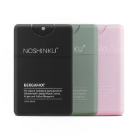 Noshinku desinfectante para manos recargable desinfectante de manos naturales | Descubrimiento del rociador de bolsillo (paquete de 3)