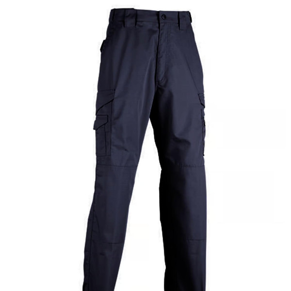 Pantalón táctico original de la serie TRU -Spec Men's 24-7 - pantalones confiables para hombres - ideal para senderismo, campamento, EMT y uso táctico - 65% poliéster, 35% de algodón, marina - 32W x 30L