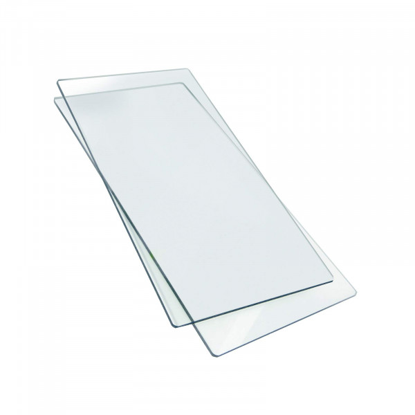 Almohadillas de corte extendidas Sizzix 655267, transparente, múltiple color, 14.63 pulgadas x 6.25 pulgadas x 0.13 pulgadas, 2 paquete