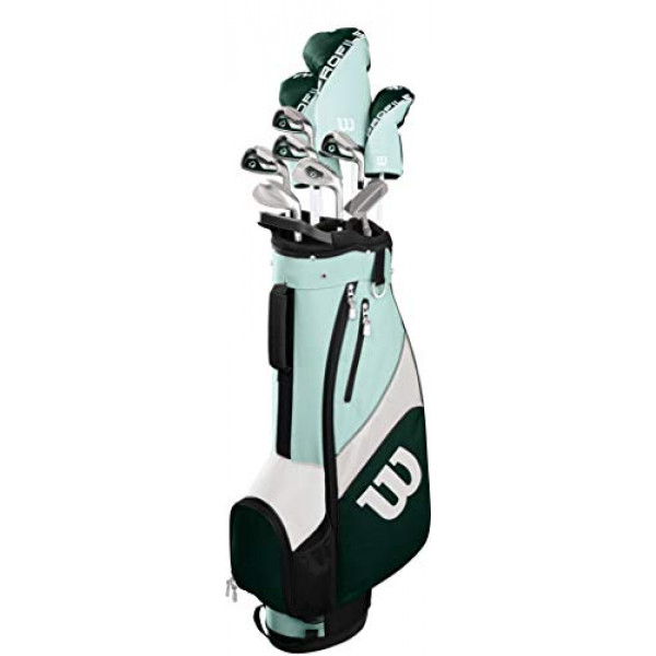 Wilson Golf Perfil SGI SGI Set Complete Golf Golf, bolso de carrito, mano izquierda estándar