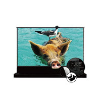 Vividstorm-Home Cinema S Pro P 72 pulgadas Pantal de plegamiento portátil Pantalla Rising Sound Transparent Perforated ALR Compatible con UST láser Proyector, VSDSTUST72HP-WB
