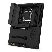 NZXT N7 B650E - AMD B650 Chipset - Admite AMD Ryzen 9000 8000 y 7000 CPU de la serie (Socket AM5) - ATX Gaming Plotardboard - Escudo de I/O trasero integrado - DDR5 - Wi -Fi - Negro Negro