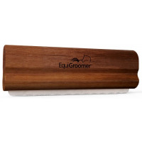 Easygroomer deshedding cepillo para perros gatos | Caoba natural | Herramienta de capa inferior para mascotas grandes y pequeñas | El peine elimina la suciedad suelta, el cabello y el pelaje mientras | Perfecto para el desprendimiento de preparación de ca