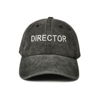 Director de cine de hepandía Capilla de béisbol, regalos para hombres mujeres, sombrero de papá ajustable de algodón bordado bordado lavado, sombrero de bordado snapback