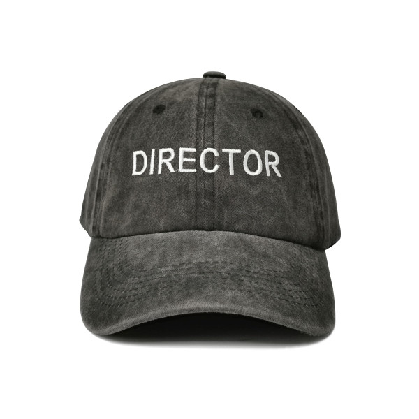 Director de cine de hepandía Capilla de béisbol, regalos para hombres mujeres, sombrero de papá ajustable de algodón bordado bordado lavado, sombrero de bordado snapback