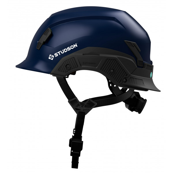 Studson SHK-1 Casco de seguridad no ventido-Tipo 2 Clase E (azul, M/L 53-59cm)