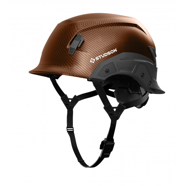 Studson SHK-1 Casco de seguridad no ventido-Clase E (Fibra Metal de fibra, L/XL 58-63cm)