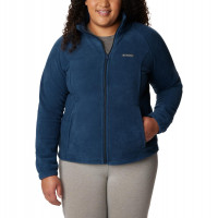 Columbia Women's Benton Springs Full Zip, Columbia Navy, grande