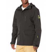 Neff Men's Daily Softshell Snowboard y chaquetas de esquí, Negro, M