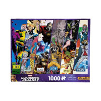 Acuarius Guardians of the Galaxy Timeline rompecabezas (rompecabezas de 1000 piezas) - Free Free - Precision Fit - Prácticamente sin polvo de rompecabezas - Merchería y coleccionables Marvel con licencia oficial - 20x27 en