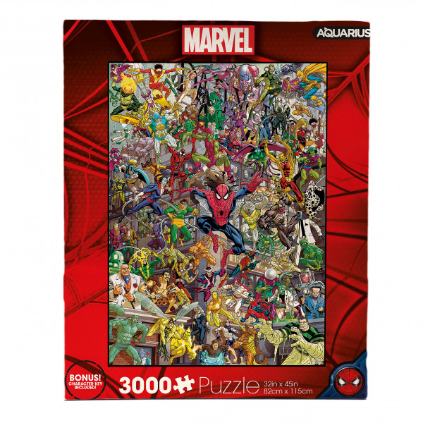 Aquarius Marvel Spider -Man Villains Puzzle (rompecabezas de 3000 piezas) - Mercadería y coleccionables de Marvel Comics con licencia oficial