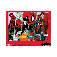 Acuario de Aquarius Marvel Spider -Man (rompecabezas de 1000 piezas) - Free Free - Precision Fit - Merchandise y coleccionables de Marvel con licencia oficial - 20 x 28 pulgadas