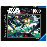 Ravensburger Star Wars: rompecabezas X -Wing Cockpit - 1000 piezas | Tema de batalla galáctico emocionante | DISEÑO DE CALIDAD PREMIUM Y ENFLACKING SINGUNO | Perfecto para los fanáticos de Star Wars