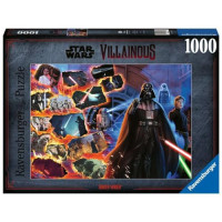Ravensburger Star Wars Villanous: Darth Vader de 1000 piezas Rompecabezas | Ajuste único y entrelazado | Piezas vibrantes y sin miradas | Perfecto para adultos y niños de 14 años
