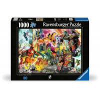 Ravensburger DC Collector’s Edition The Flash 1000 Piebras de rompecabezas para adultos - 12000748 - herramientas artesanales, hechas en Alemania, cada pieza se ajusta perfectamente