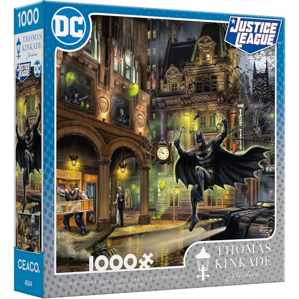 CECO - Thomas Kinkade - DC Comics - Batman Gotham City - 1000 piezas Rompecabezas
