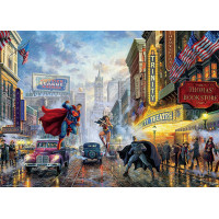 CECO - Thomas Kinkade - DC Comics - The Trinity - Batman, Superman y Wonder Woman - 1000 piezas Rompecabezas