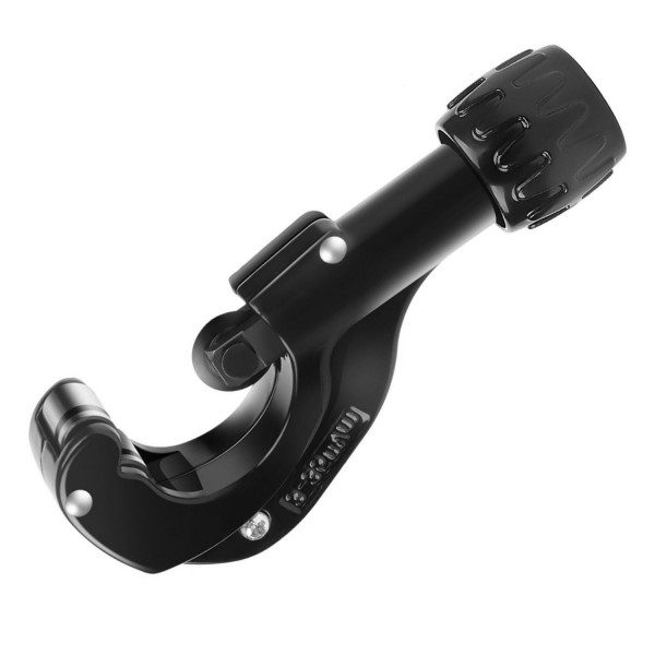 Cortador de tubo de flexión, cortador de tubería de tubos de servicio pesado, diámetro de corte de 1/8 a 1-3/8 pulgadas con escariadores, ideal para cortar cobre, aluminio, latón, acero, plástico y más