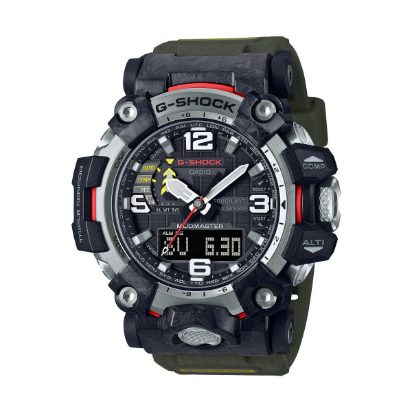 Casio GWG-2000-1A3JF [G-Shock Carbon Mudmaster Radio Solar Triple Sensor] enviado desde Japón