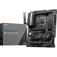 MSI Pro Z690-A WiFi Proseries Motherboard (ATX, 12th Gen Intel Core, LGA 1700 Socket, DDR5, PCIe 5, 2.5G LAN, M.2 Slots, Wi-Fi 6e) (Renovado)