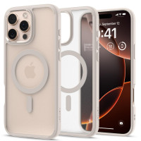 Spigen for iPhone 16 Pro Max Case, Ultra Hybrid MagFit [compatible con magsafe] [anti-amarillo] [Protección de grado militar]-Titanio natural Frost