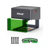 DAJA DJ6 Láser grabador con columnas más altas kits de máquina de grabado láser portátil
