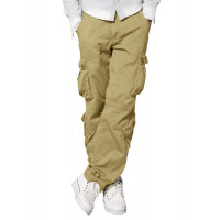 Pantalones de carga salvajes para hombres #3357 (caki, 40)