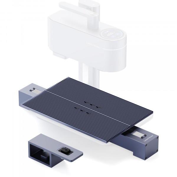 Extensión de diapositiva LaserPecker para LP4/LP5, expandido a un área de grabado de 300x160 mm: accesorios Pro para procesamiento por lotes y grandes proyectos