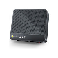 Beelink Ser5 Max Mini PC, AMD Ryzen 7 6800U (6NM, 8C/16T) hasta 4.7 GHz, mini computadora 24 GB LPDDR5 RAM 500GB NVME SSD, Micro PC 4K@60Hz Triple Pantising, Mini Gaming Computer WIFI6/BT5.2/HTPC/W-11 Pro