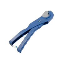 Seiwei Cortador de tubería de 35 mm para cortar PVC PPR PE PE PIS Herramienta de cortador PVC Blade de acero de acero azul