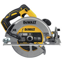 Sierra circular inalámbrica de 7-1/4 pulgadas de Dewalt 20V con freno, herramienta desnuda (DCS570B)