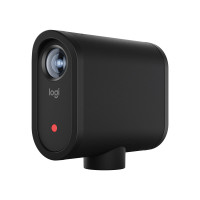 Logitech para creadores Mevo Inicio, cámara de transmisión en vivo inalámbrica, calidad de video HD 1080p, control de aplicaciones inteligente, transmisión a través de LTE o Wi -Fi - Black
