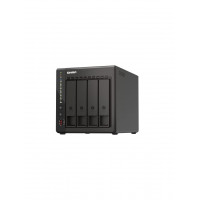 QNAP TS-453E-8G-US 4 BAY DE BAY DE BAY DEL ESCRITO DE ESCRITORIO DE HIGO CONCENDIDO CON ELECTOR INTEL CELERON QUAR-CORORE, RAM DDR4 DDR4 de 8 GB y conectividad de red Dual 2.5GBE (2.5G/1G/100M) (sin disco)