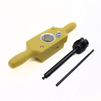 Taytools Wood Tap and Die para hilos de identificación masculina/femenina/OD Trees de polipropileno endurecido (1-1/2 pulgadas x 6 TPI)