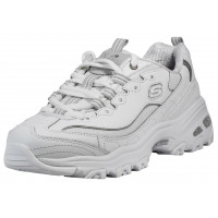 Skechers Women's D'Lites más grande de ventilador de fanáticos, blanco, 9.5 w us